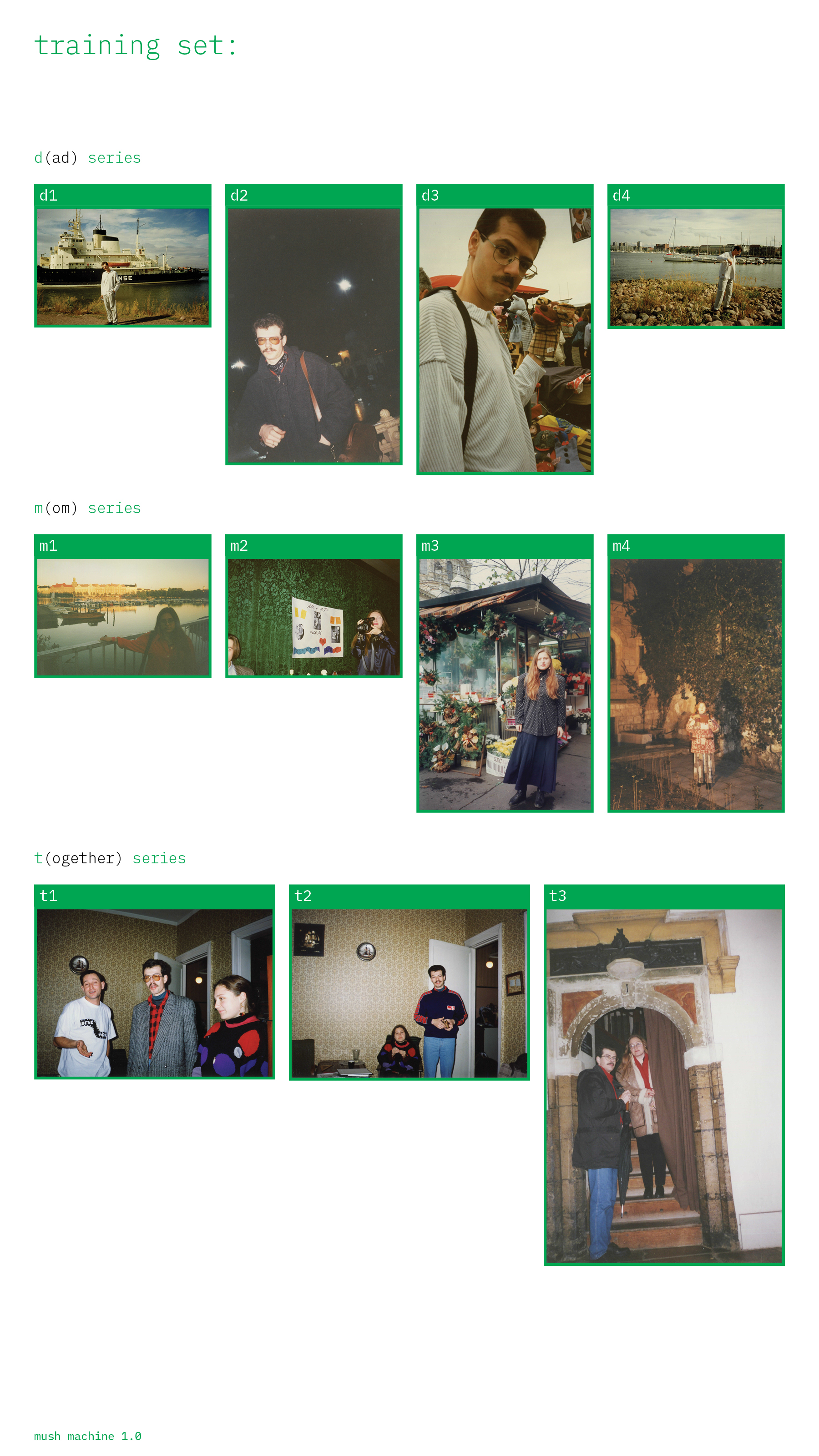 Mush machine page